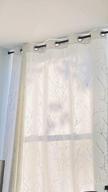 img 1 attached to H.VERSAILTEX Blackout Curtains For Bedroom Foil Print Twig Tree Branch Thermal Insulated Grommet Curtain Drapes Light Blocking Thick Soft Window Curtains For Living 52 X 63 Inch Stone 2 Panels review by Andrea Webb