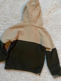 img 5 attached to 🧥 Polar Fleece Hoodie for Boys with Kangaroo Pocket - Pullover Sweatshirt with Hood