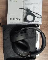 img 1 attached to 💙 Wireless Bluetooth Over-the-Ear Headset - Sony WHXB900N Noise Cancelling Headphones in Blue (Amazon Exclusive) review by Thai Duc Bach ᠌