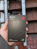 img 1 attached to Wireless Earbuds with Apple W1 Headphone Chip, Class 1 Bluetooth, and Magnetic Design - Beats Flex in Black, with 12 Hours Playback and Built-in Microphone review by Jasmit Singh ᠌