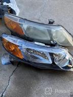 img 1 attached to 2006-2011 Honda Civic Sedan 4 Door/Hybrid AmeriLite JDM Black Headlight Replacement - Driver & Passenger Side review by Eric Krull