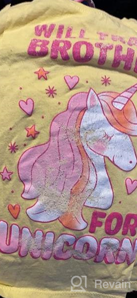 img 1 attached to 🦄 Girls Unicorn Constellation Graphic Tee by The Children's Place review by Kathleen Melvin