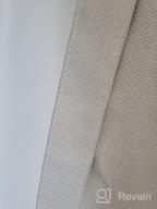 картинка 1 прикреплена к отзыву 84 Inch H.VERSAILTEX Linen Blackout Curtains - Thermal Insulated Primitive Textured Burlap Effect Window Drapes For Bedroom/Living Room (1 Panel, Beige) от Everett Underberg