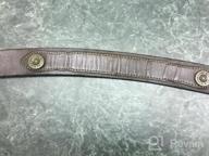 img 1 attached to Genuine Leather Jean Belt With 1-1/2"(38Mm) Wide Shotgun Shell Concho Accent review by Daniel Postle