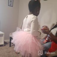 img 1 attached to Girls' 6-Layer Tutu Aerobarre Petticoat for Dancing - Skirts and Skorts Clothing review by Jesse Nell