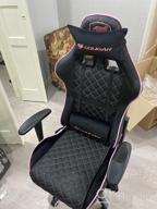 img 2 attached to Computer chair COUGAR ARMOR One EVA gaming chair, upholstery: imitation leather, color: black/pink review by Mateusz Wycech ᠌