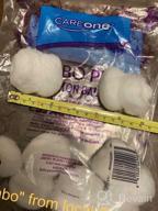 img 1 attached to Cliganic Organic Super Jumbo Cotton Balls (100 Count) - Biodegradable, Hypoallergenic, Absorbent, Large Size, 100% Pure review by Saul Franco