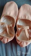 img 1 attached to Stelle Stretch Canvas Ballet Shoes: The Perfect Dance Slippers For Girls & Women With Split Soles review by Samantha Cortez