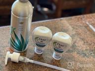 img 1 attached to Dove Body Wash Concentrate Refills (X2) & Recyclable Aluminum For Instantly Soft Skin Reusable Bottle Starter Kit For Lasting Skincare Nourishment 4 FL OZ (Makes 16 Fl Oz) review by Wendy Johnson