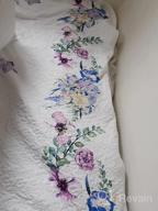 картинка 1 прикреплена к отзыву 🌿 Travan 3-Piece Quilt Set: Floral Printed Oversized Bedding, King Size, Green Vine от Matt Bokil