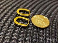 img 1 attached to 18K Gold Vermeil CZ U Hoops Oval Huggie Earrings With Bold Halo Detail review by Bridgette Andrada