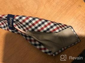 img 2 attached to Wembley Boys' Big Rouen Plaid Tie: Sartorial Style for Sophisticated Young Gentlemen