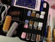 img 1 attached to Revamp Your Leather Goods With BUTUZE Upholstery Repair Kit - Complete Sewing And Stitching Solution review by Amber Vue