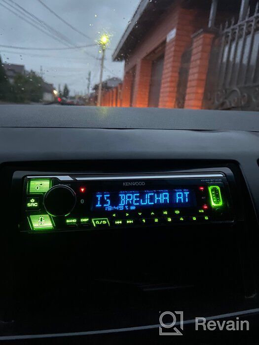 img 1 attached to Enhanced Kenwood KMM-BT306 🎶 USB Bluetooth Multimedia Car Stereo Receiver review by Ninad Shinde