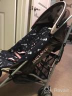 img 1 attached to Maclaren Quest Stroller Padded Mat By JANABEBE - African Sunset (New Version) review by John Pineda