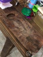 img 1 attached to Acacia Wood End Grain Cheese Board By Ironwood Gourmet - Calistoga Series review by James Hardy
