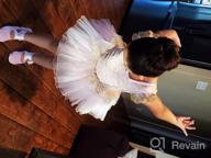img 1 attached to BAOHULU Ballet Dance Leotards with Skirted 🩰 Tutu for Girls, Princess Dress for Ages 3-8 Years review by Tammy Jones