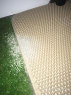 img 1 attached to WePet Cat Litter Mat: Urine Waterproof, Easy Clean & Scatter Control - No Phthalate Kitty Tray Box Rug Carpet review by Michael Luna