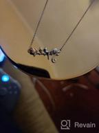 img 1 attached to 🌙 I Love You to The Moon and Back Opal Heart Necklace - Perfect Mother's Gift or Girlfriend Jewelry review by Joseph Mathis