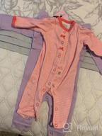 img 1 attached to Adorable Cotton One Piece Ruffle Romper For Fall/Winter - HZYKOK Newborn Baby Boy Girl Clothes review by Timothy Jimenez