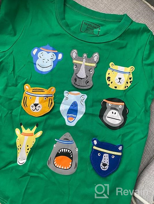 img 1 attached to Summer Graphic Crewneck Cotton T-Shirt Sets for Toddler Boys - Short Sleeve Tops, Casual Tshirts, 3-Pack review by Michael Maes