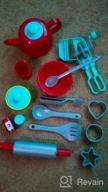 img 1 attached to Battat Deluxe Kitchen Pretend Play 🍳 Toy Set: 71-Piece Accessory with Pots & Pans review by Jason Mitts