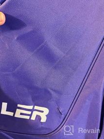 img 6 attached to EALER Heavy-Duty Ice Hockey Skate Carry Bag, Adjustable Shoulder Strap