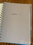 img 1 attached to Blue Teacher And College Planner - 2023 Weekly And Monthly Planner With Twin Wire Binding, Month Tabs And 14 Months Coverage (Nov 2022-Dec 2023) - Perfect Size 6.5 X 8.5" For Effective Planning review by Jason Ingram