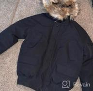img 1 attached to Warmth, Style, And Ethics Combined: Molemsx Men'S Vegan Down Winter Jacket review by John Eaton