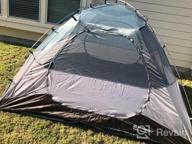 img 1 attached to Bessport Camping Tent: Easy Setup Lightweight Backpacking Tent For 3-4 Seasons, Waterproof & Windproof - Ideal For 2-4 Persons Hiking, Mountaineering And Travel Outdoor Adventures review by Wayne Girard
