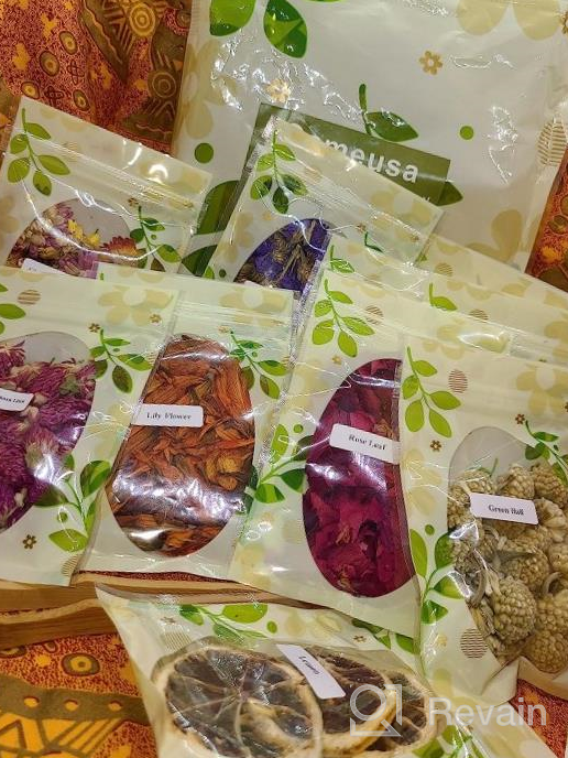 img 1 attached to Create Beautiful DIY Creations With 30 Natural Dried Flower Bags And Essential Accessories review by Stephanie Larsen