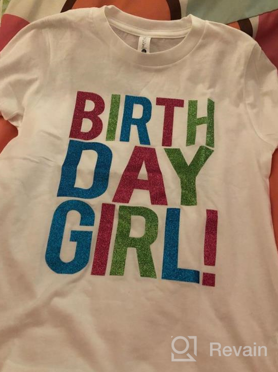 img 1 attached to Toddler T Shirt with White Sleeves – Girls' Clothing for Tops, Tees, & Blouses, Ideal for Birthday Celebrations review by Alex Romero