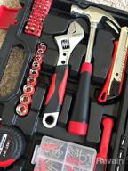 img 1 attached to Complete Home Repair Tool Set - Eastvolt 128-Piece Tool Set With Storage Toolbox review by Jessie Burgos