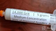 img 1 attached to USA Made Diamond Lapping Paste Polishing Compound 600 Grit Mesh 22-36 Microns For Rock Glass Metal Jewelry Resin Marble With High Concentration Of Diamond Powder By TechDiamondTools review by Bilal Cartwright