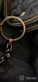 img 7 attached to TISUR Titanium Keyring with Side Pushing Design - Stylish Men's Accessory in Keyrings & Keychains