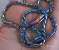img 1 attached to ROWIN&amp;CO Rainbow Solid 6mm Miami Curb Cuban Link Chain Colorful 316L Steel Rope Chain/Bracelets, Unisex, Multicolor Hip Hop Jewelry Choker Chain" - Updated SEO-friendly product name: "ROWIN&amp;CO Rainbow Solid 6mm Miami Curb Cuban Link Chain, Colorful 316L Steel Rope Bracelet/Necklace, Unisex, Multicolor Hip Hop Jewelry Choker Chain review by Kevin Barbon