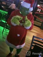 img 1 attached to The Ultimate Grinch Halloween Costume - Deluxe Quality review by Satish Tegan
