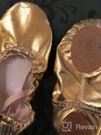 img 1 attached to Silver Women's Ballet 👯 Shoes and Men's Shoes for Dance review by Eric Jackson