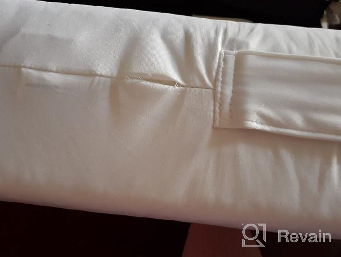 img 1 attached to Protect Your Mattress With Greaton'S Ultra Soft Zippered Mattress Protector - Noiseless, Waterproof And Premium Quality Fabric, King Size Fits 10-13 Inch Mattresses, In White review by Jon Estell