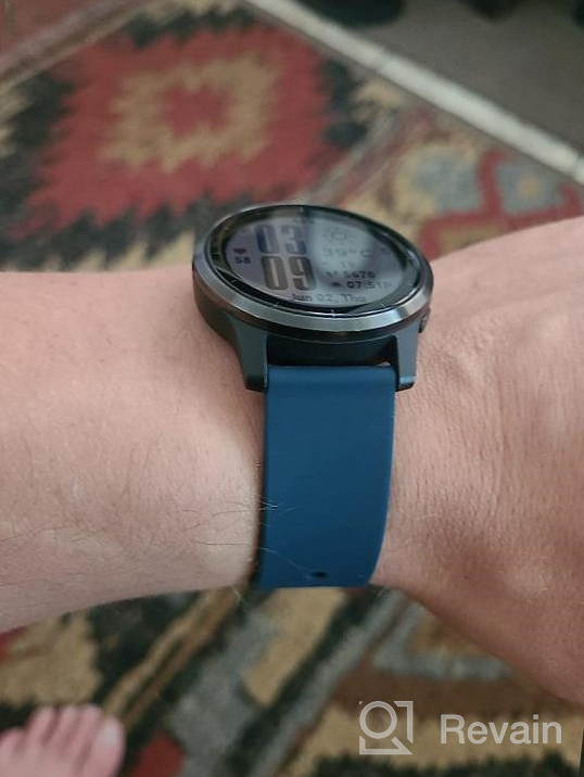 img 1 attached to Upgrade Your Watch With WOCCI'S Silicone Rubber Bands: Quick Release, Stainless Steel Buckle, And 13 Vibrant Colours To Choose From In 8 Different Widths review by Matthew Nielsen