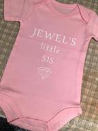 img 1 attached to Enfants Chéris Baby Bodysuit Short Sleeve Onsies Newborn-24 Months Pack Of 3 review by Izzyswave Singh