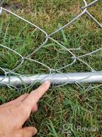 img 1 attached to PawHut Dog Kennel Outdoor Heavy Duty Playpen With Galvanized Steel Secure Lock Mesh Sidewalls And Waterproof Cover For Backyard & Patio, 13' X 13' X 7.5' review by Christopher Foreman