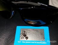img 1 attached to 🕶️ High-Performance RIVBOS Unisex Polarized Sunglasses: UV Protection for Sports, Fishing, Driving, and Cycling - RB833 review by Danny Flores