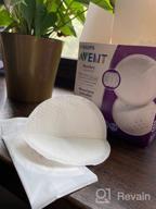 img 1 attached to 👶 100 Count Philips Avent Disposable Breast Pads, White, SCF254/13, for Maximum Comfort review by Ada Schwartz ᠌