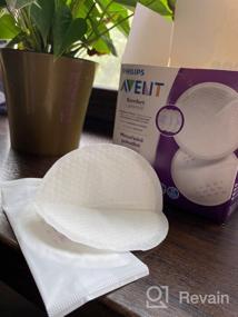 img 7 attached to 👶 100 Count Philips Avent Disposable Breast Pads, White, SCF254/13, for Maximum Comfort