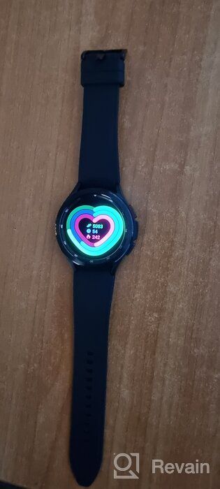 img 1 attached to 💪 Experience Advanced Health and Fitness Tracking with Samsung Galaxy Watch 4 Classic 42mm Smartwatch - GPS, ECG Monitor, Sleep Cycles, Fall Detection, and Bluetooth - Black US Version review by Andrey Vasilev ᠌