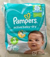 img 2 attached to Pampers diapers Active Baby-Dry 3, 6-10 kg, 22 pcs. review by Anastazja Socha ᠌