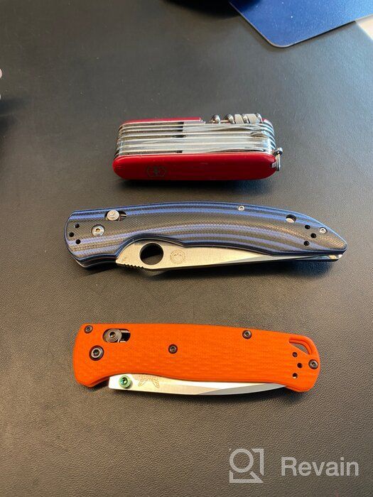 img 1 attached to Folding Benchmade Bugout Blue Knife review by Adam Kaniuk ᠌