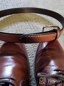 img 2 attached to Stacy Adams Mens Burnished Leather Men's Accessories in Belts