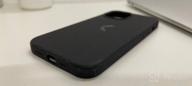 img 2 attached to Kommo Gray Silicone Shield Case for iPhone 12 Pro Max with Wireless Charging Support review by Abhi GC ᠌